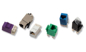 Commscope Netconnect Category 6 Modular Jack, Unshielded, RJ45, SL, T568A/B, Almond