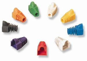 ommscope Netconnect Modular Plug Boot (X=3: Red, X=5: Blue, X=6: Yellow) P/N: 2843033-3