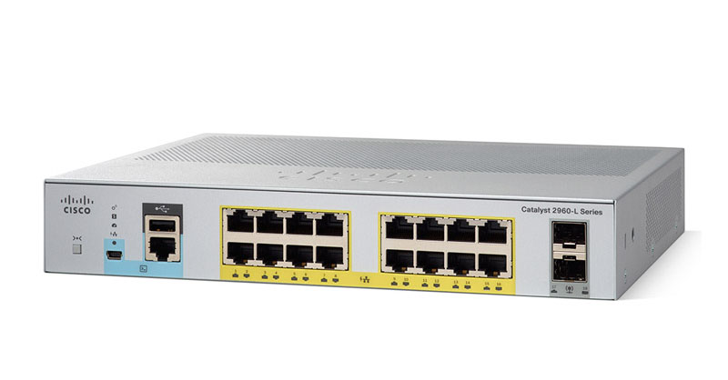 Switch Cisco C1000-16P-E-2G-L