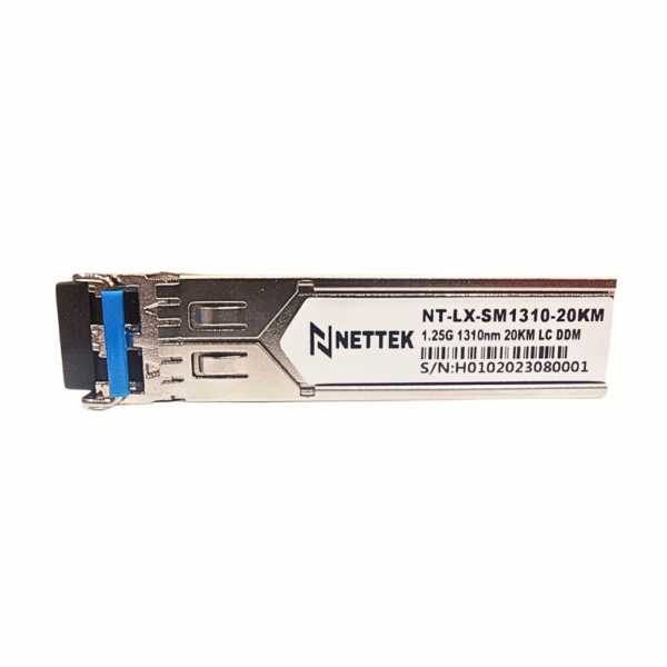 Module quang SFP loại 2 sợi quang chế độ Singlemode. NETTEK NT-LX ...