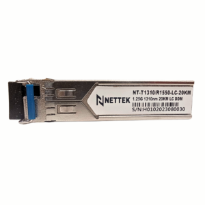 NETTEK NT-T1310R1550-LC-20KM Tốc Độ 1.25G