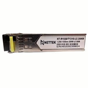 NETTEK NT-T1550/R1310-LC-20KM tốc độ 1.25G