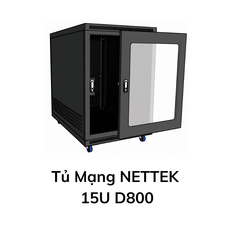 Tủ Mạng NETTEK- 15U D800