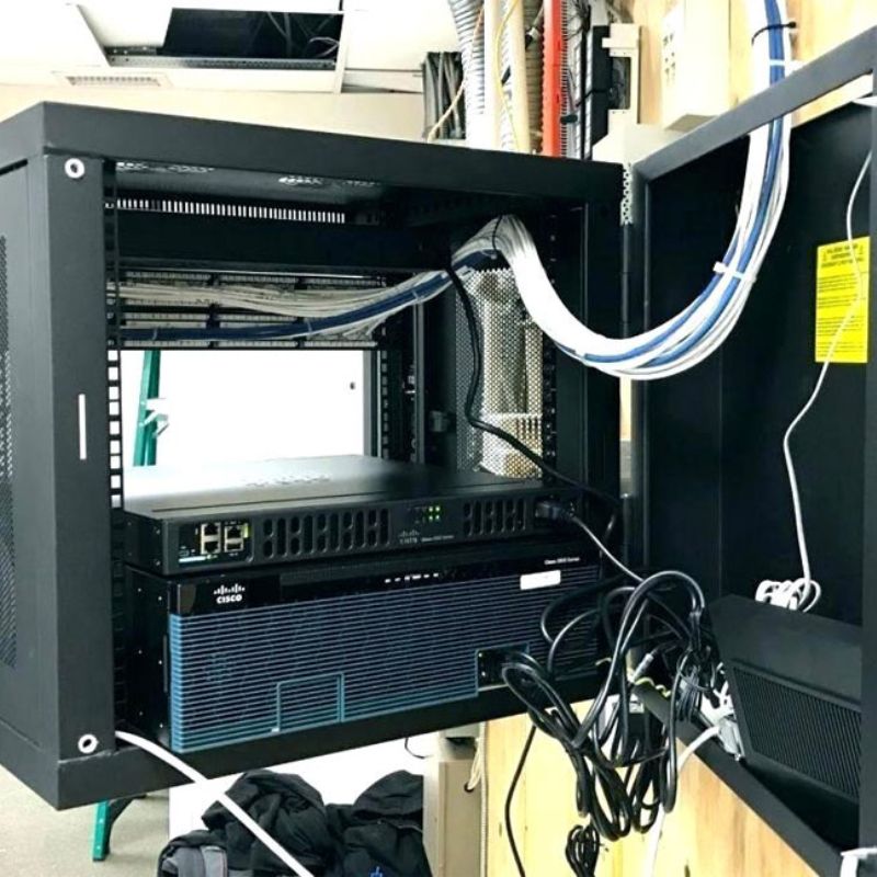 cách lắp đặt tủ rack