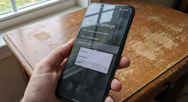 Cach sua loi MbedTLS Legacy Algorithm tren OpenVPN Connect v3
