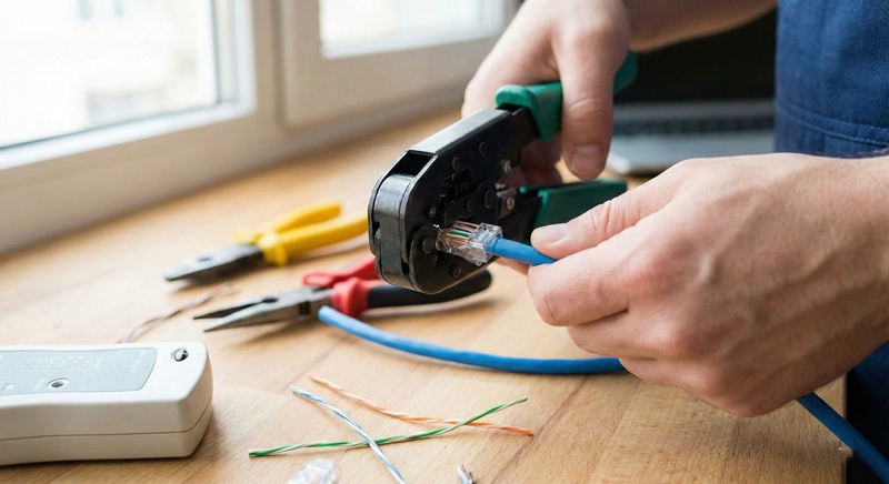 bấm dây mạng 8 sợi